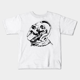 dog music lover Kids T-Shirt